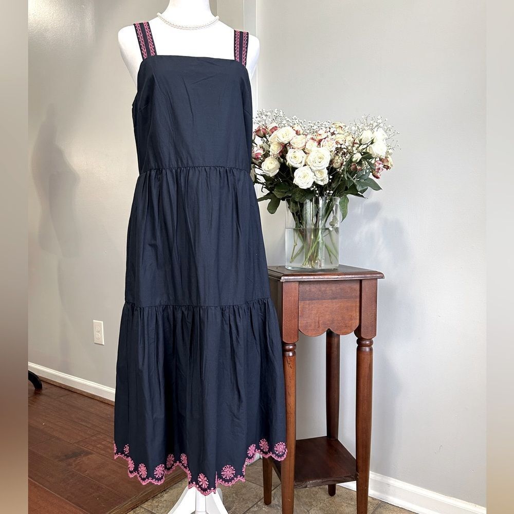 J.Crew Factory Tiered Maxi Sundress